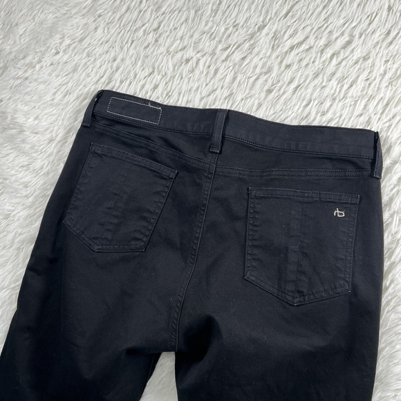 Rag & Bone Skinny Jeans Women's‎ Size 31 Dark Wash Mid Rise Roica Comfort Casual - Picture 11 of 11